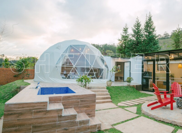 铝合金酒店帐篷与钢结构酒店帐篷有什么不同？