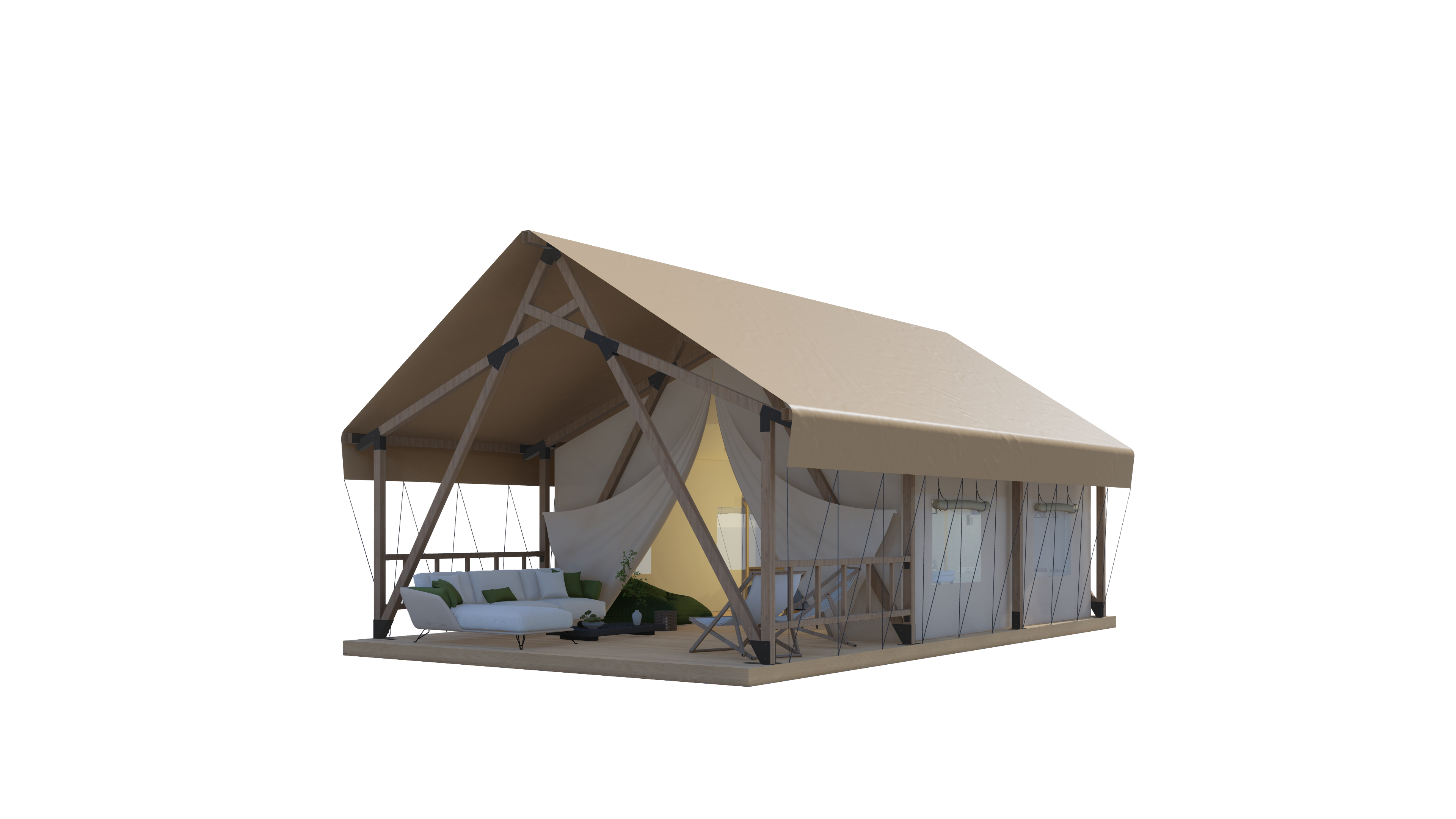 莫崎户外帐篷 8-10人两室一厅多人双层超大野露营帐篷防晒大凉棚-阿里巴巴